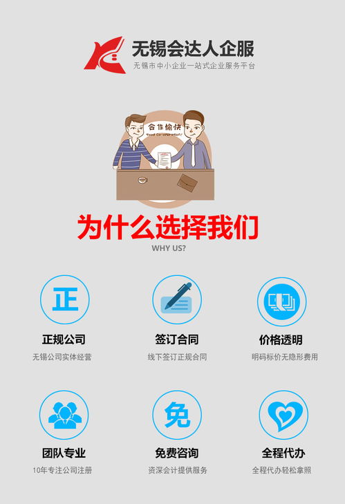 無錫內(nèi)資公司注冊材料及代辦服務(wù)指南